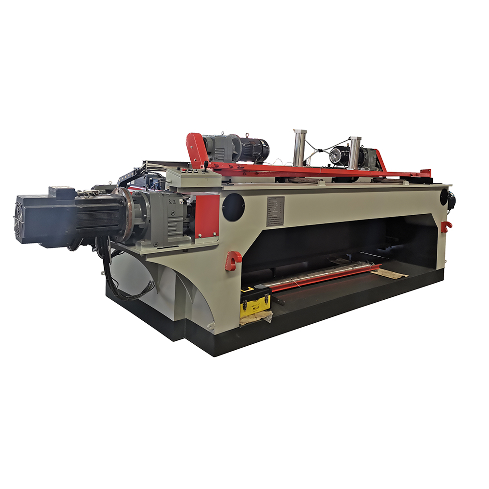 Spindleless Wood Veneer Peeling Machine for Accurate 0.5-4.0mm Thickness Core