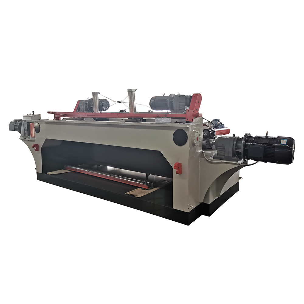 Spindleless Wood Veneer Peeling Machine for Accurate 0.5-4.0mm Thickness Core