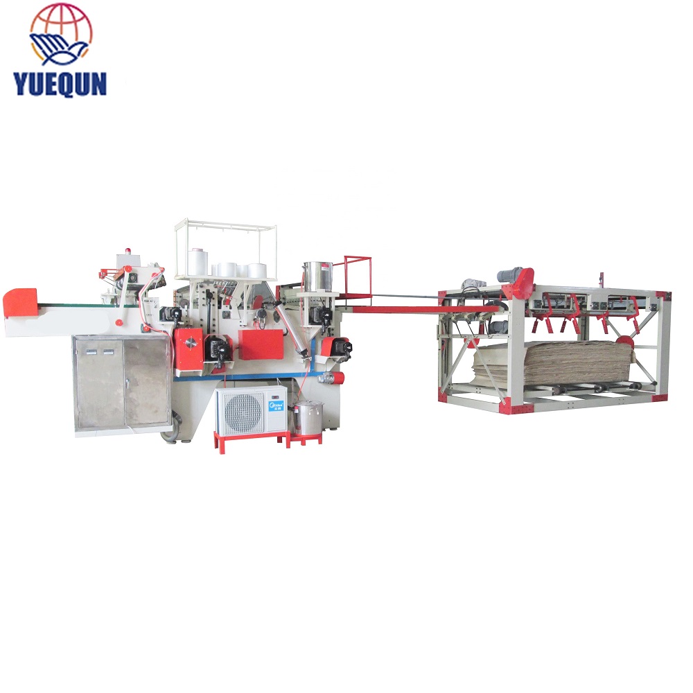 Woodworking machinery Wood Finger Jointer Core Plywood Veneer Composing Machine 