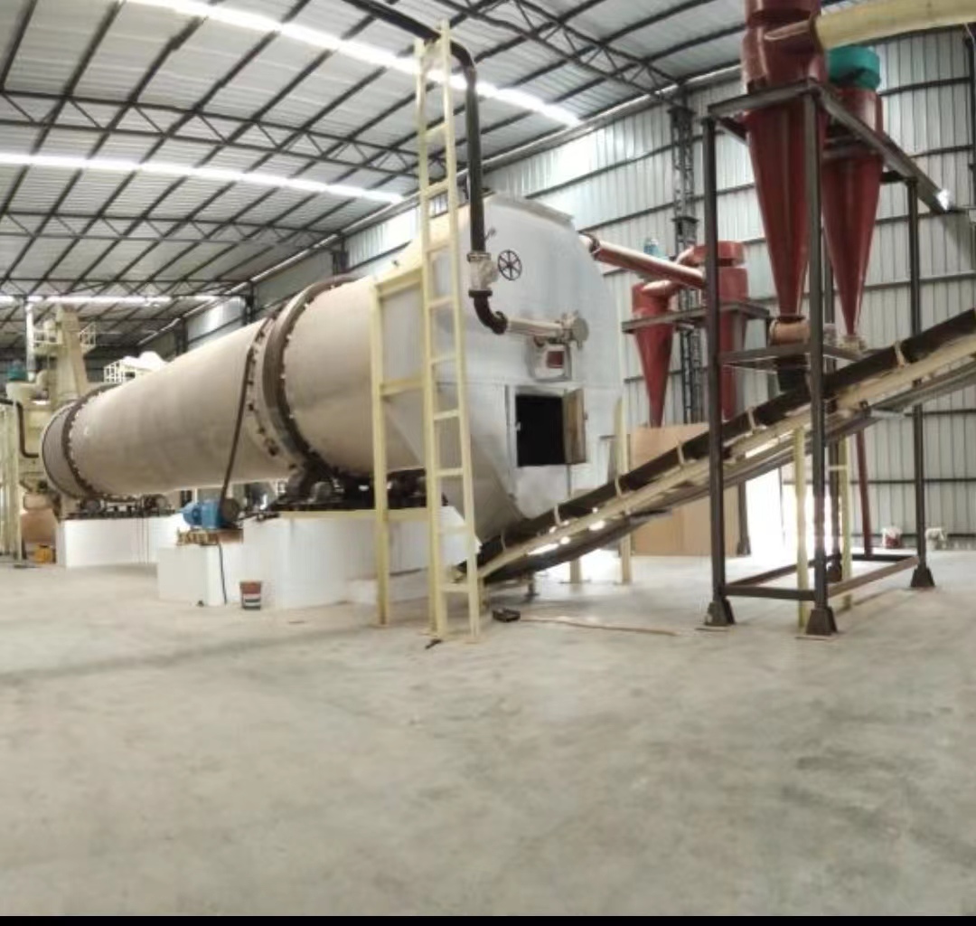 Wood Chips Flakes Sawdust Rotary Drum Dryer for Particle Board Production Line