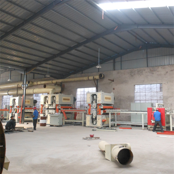 Pb Production Line Automatic Particle Board Hot Press Line