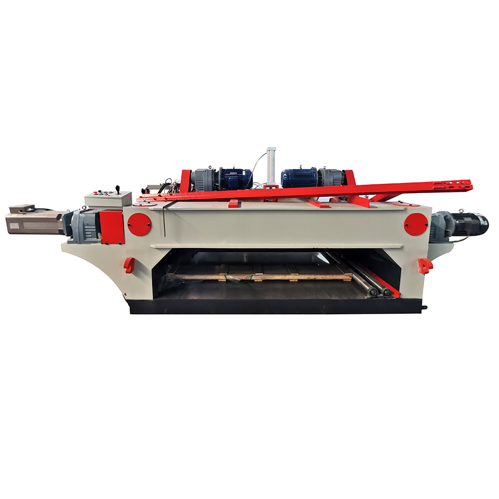 Spindle Veneer Peeling Machine For Plywood Line Heavy Duty Veneer Peeler