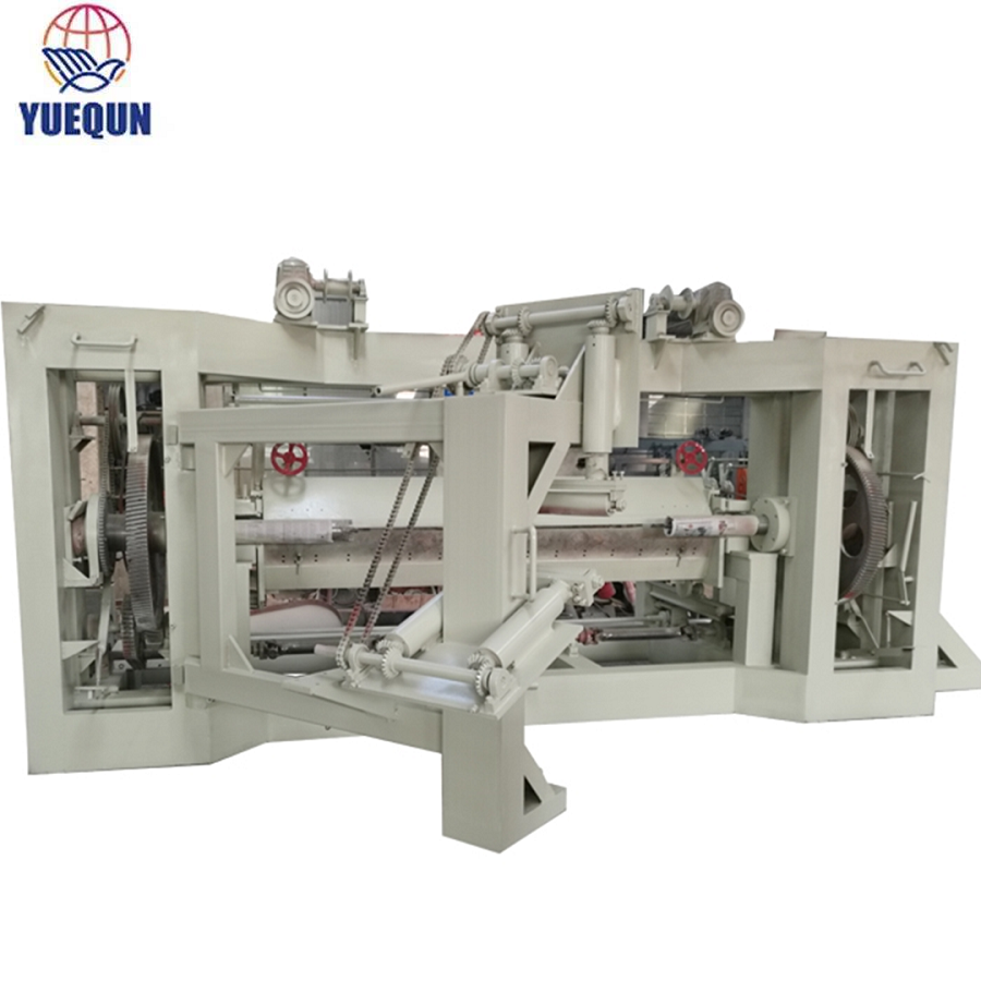 Linyi spindle veneer peeling machine/large wood veneer rotary lathe