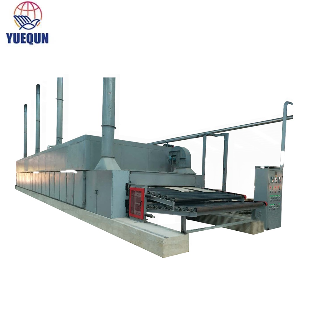 Core Veneer Roller Dryer Machine /Drying Capacity 80 cbm per Day/ Two Deck Four Section Roller Veneer Drying Machine