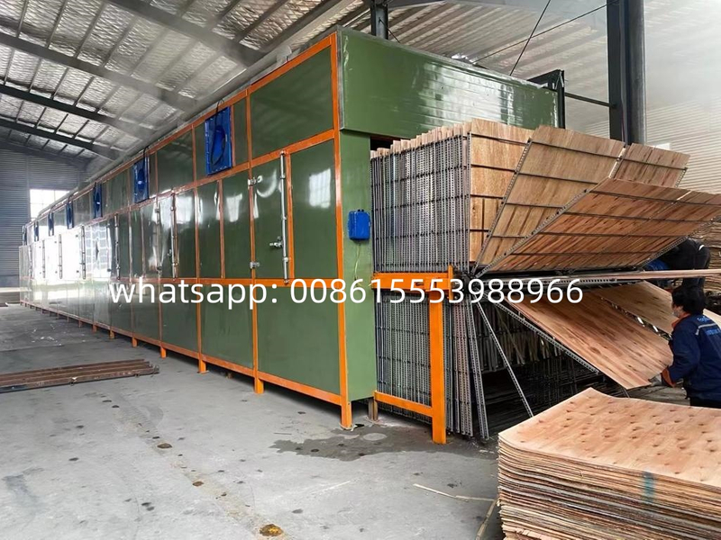 Vertical Type Core Veneer Dryer Machine Plywood Production Machinery