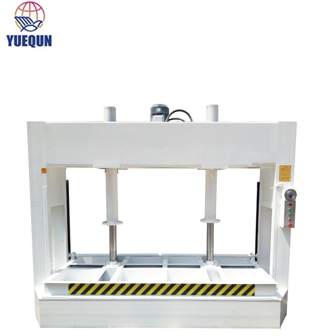 Electric plywood hydraulic veneer 50/100 ton cold press machine for furniture