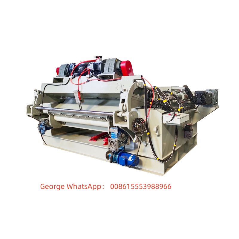 Heavy duty 4ft Spindleless Veneer Peeling Machine