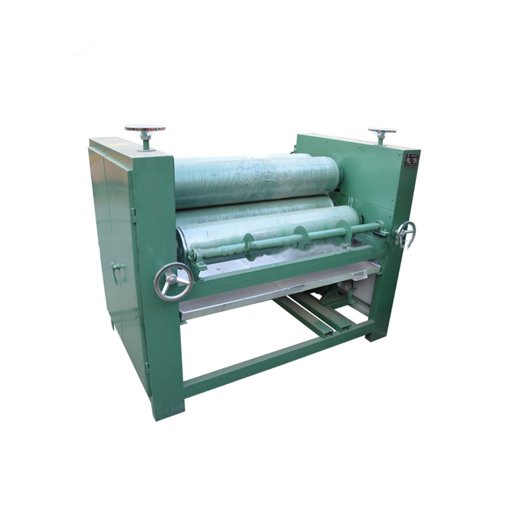 Double side Four roller Glue Spreader machine / Spreading machine for veneer in plywood production line