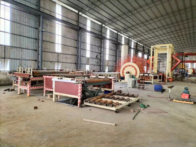 OSB Particle Board Chipboard Production Line / Medium Density Particle board Making Machine Line