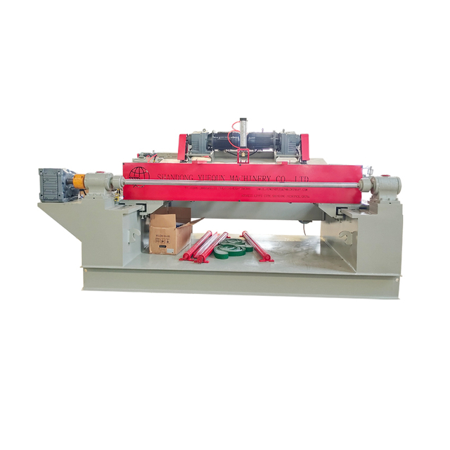 4ft Double Roller Moving Model Veneer Peeler Machine for Veneer Peeling Line