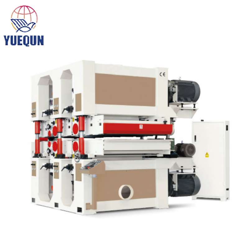 Plywood Wide Belt Sander Machine Double Side Sanding Machine Calibrating Sanding Machine